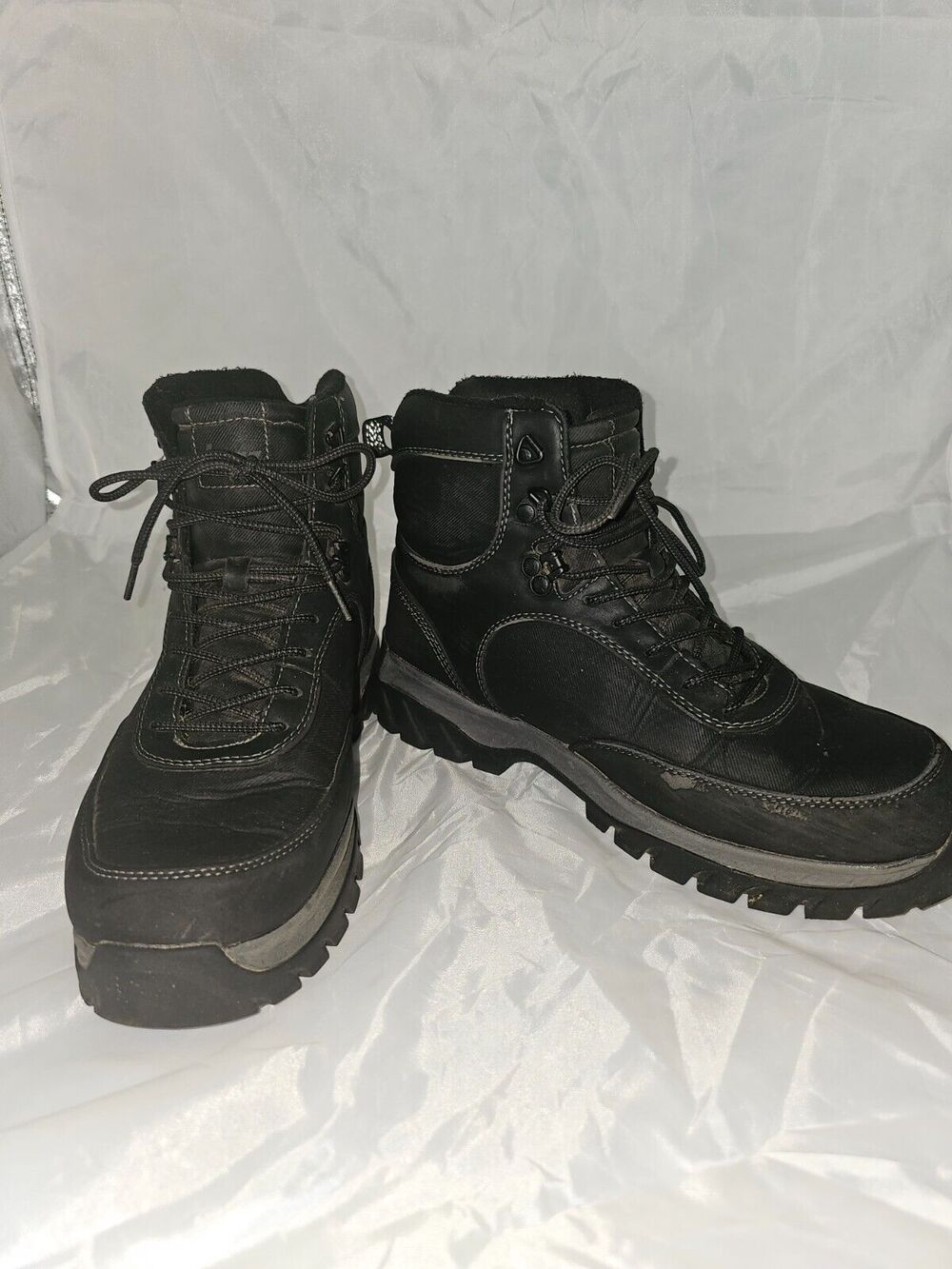 Lugz Diablo Black Mid Men's Boot Size 9.5 MDIABHD-0807